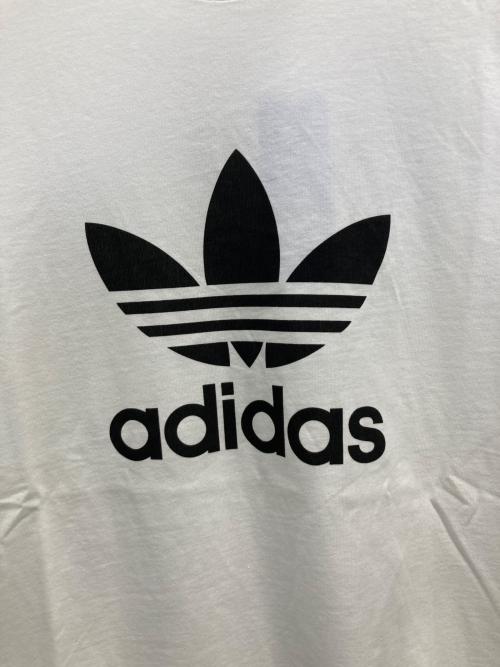 adidas Originals（アディダスオリジナル）adidas Originals (アディダスオリジナル) 半袖Tシャツ ホワイト×ブラック 未使用品の古着・服飾アイテム