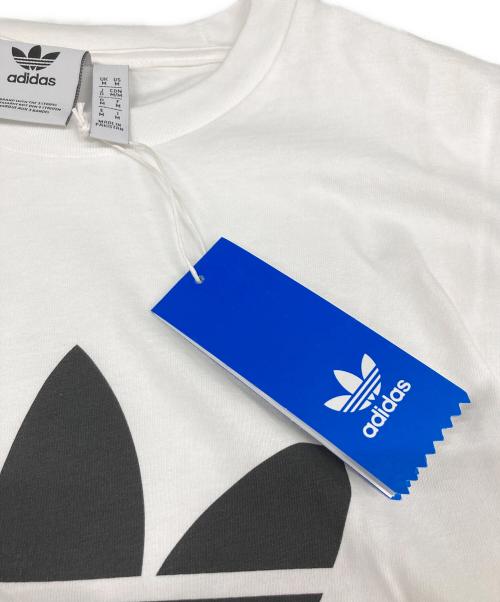 adidas Originals（アディダスオリジナル）adidas Originals (アディダスオリジナル) 半袖Tシャツ ホワイト×ブラック 未使用品の古着・服飾アイテム