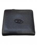 DIESELディーゼル）の古着「2つ折り財布」｜ブラック
