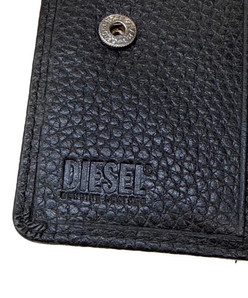 DIESEL（ディーゼル）DIESEL (ディーゼル) 2つ折り財布 ブラックの古着・服飾アイテム