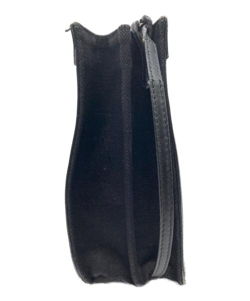 BALENCIAGA（バレンシアガ）BALENCIAGA (バレンシアガ) キャンバスショルダーバッグ ブラックの古着・服飾アイテム