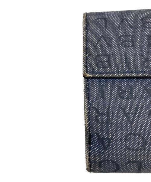 BVLGARI（ブルガリ）BVLGARI (ブルガリ) 2つ折り財布 インディゴの古着・服飾アイテム