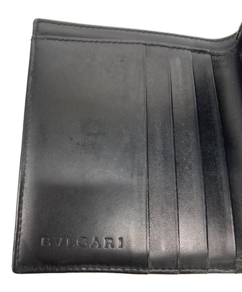 BVLGARI（ブルガリ）BVLGARI (ブルガリ) 2つ折り財布 インディゴの古着・服飾アイテム