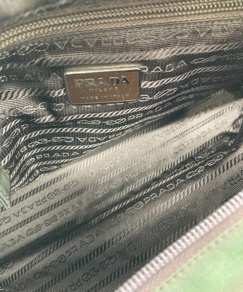 PRADA（プラダ）PRADA (プラダ) トートバッグ グリーンの古着・服飾アイテム
