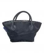 BURBERRY BLUE LABELバーバリー ブルー レーベル）の古着「ハンドバッグ」｜ブラック