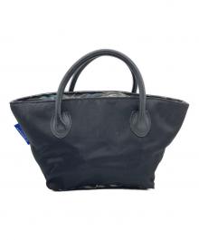 BURBERRY BLUE LABEL（バーバリー ブルー レーベル）の古着「ハンドバッグ」｜ブラック
