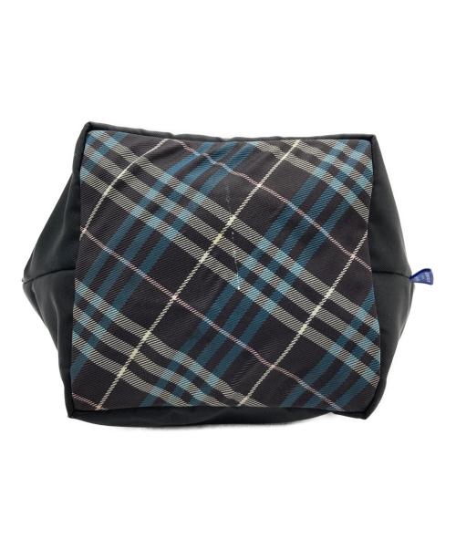 BURBERRY BLUE LABEL（バーバリー ブルー レーベル）BURBERRY BLUE LABEL (バーバリー ブルー レーベル) ハンドバッグ ブラックの古着・服飾アイテム
