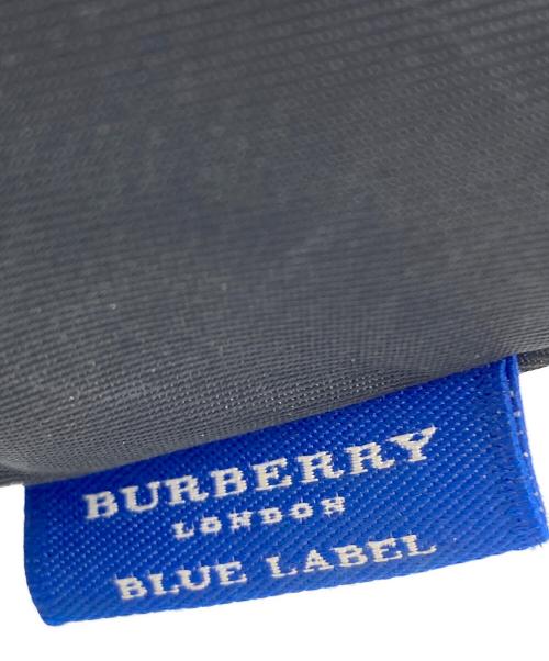 BURBERRY BLUE LABEL（バーバリー ブルー レーベル）BURBERRY BLUE LABEL (バーバリー ブルー レーベル) ハンドバッグ ブラックの古着・服飾アイテム