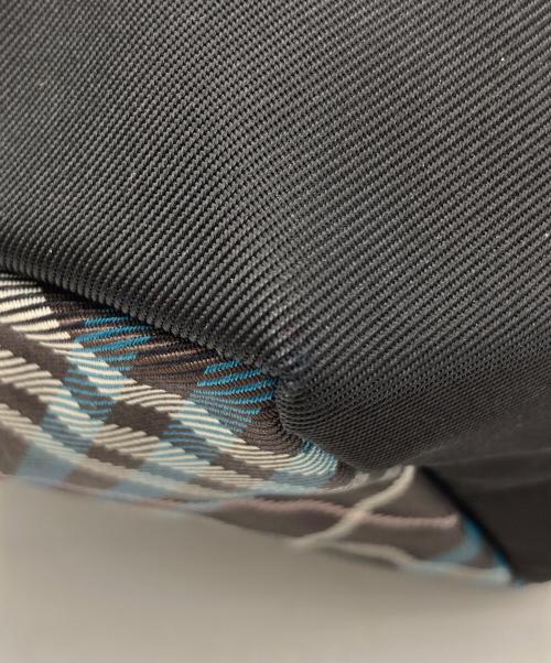BURBERRY BLUE LABEL（バーバリー ブルー レーベル）BURBERRY BLUE LABEL (バーバリー ブルー レーベル) ハンドバッグ ブラックの古着・服飾アイテム
