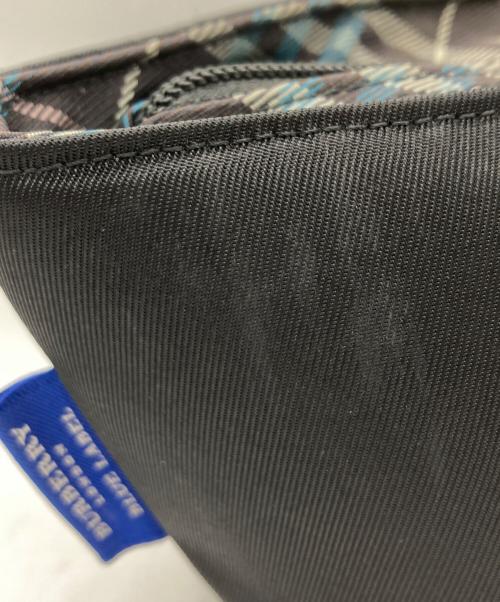 BURBERRY BLUE LABEL（バーバリー ブルー レーベル）BURBERRY BLUE LABEL (バーバリー ブルー レーベル) ハンドバッグ ブラックの古着・服飾アイテム