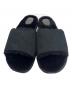 中古・古着 UGG (アグ) ムートンフラットサンダル ブラック サイズ:24cm：6000円