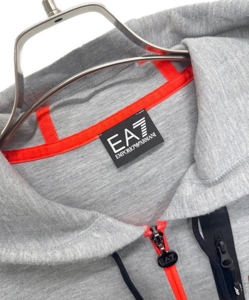 EMPORIO ARMANI（エンポリオ アルマーニ）EMPORIO ARMANI (エンポリオ アルマーニ) ジップパーカー グレー サイズ:XSの古着・服飾アイテム