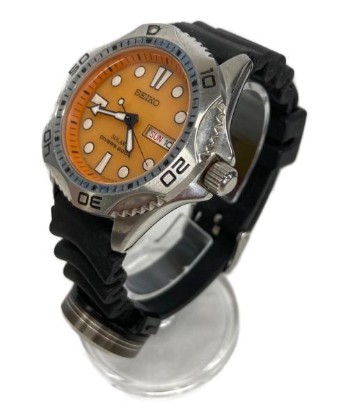 SEIKO（セイコー）SEIKO (セイコー) 腕時計 オレンジの古着・服飾アイテム