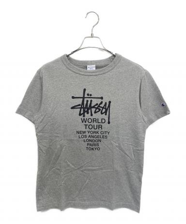 中古・古着通販】Champion (チャンピオン) stussy (ステューシー) 半袖