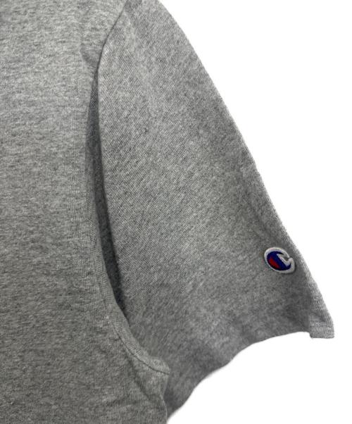 Champion（チャンピオン）Champion (チャンピオン) stussy (ステューシー) 半袖カットソー グレー サイズ:ｓの古着・服飾アイテム