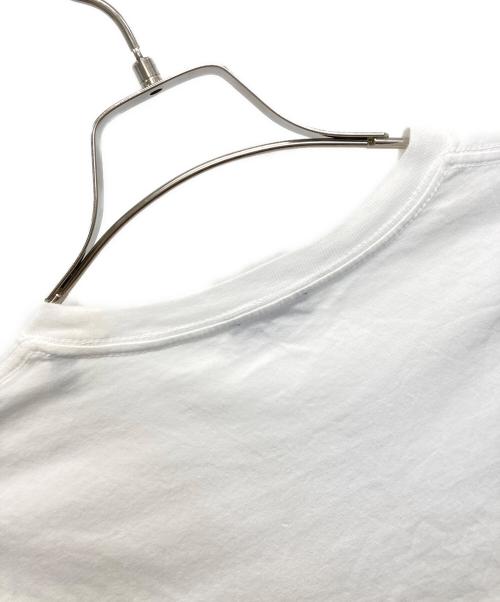 DIESEL（ディーゼル）DIESEL (ディーゼル) 半袖カットソー ホワイト×ブラック サイズ:SIZE Sの古着・服飾アイテム