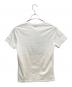 DIESEL (ディーゼル) 半袖カットソー ホワイト×ブラック サイズ:SIZE S：4000円