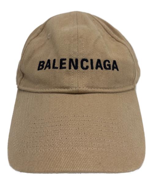 BALENCIAGA（バレンシアガ）BALENCIAGA (バレンシアガ) キャップ ベージュの古着・服飾アイテム
