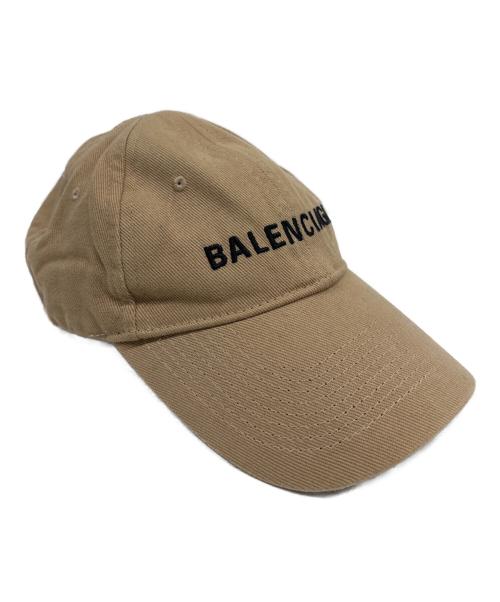 BALENCIAGA（バレンシアガ）BALENCIAGA (バレンシアガ) キャップ ベージュの古着・服飾アイテム
