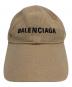 BALENCIAGA (バレンシアガ) キャップ ベージュ：23000円
