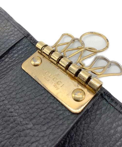 GUCCI（グッチ）GUCCI (グッチ) キーケース ブラックの古着・服飾アイテム