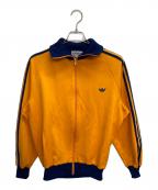 adidasアディダス）の古着「トラックジャケット」｜オレンジ