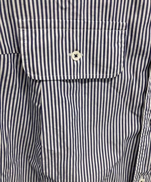 TOMORROW LAND（トゥモローランド）TOMORROW LAND (トゥモローランド) 長袖シャツ ブルー×ホワイト サイズ:SIZE Mの古着・服飾アイテム
