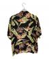 SOPHNET. (ソフネット) 半袖シャツ ブラック×ライトグリーン×オレンジ サイズ:SIZE M：6000円