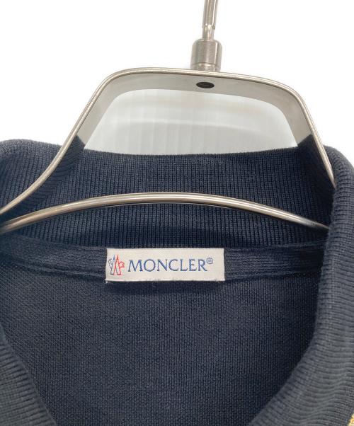 MONCLER（モンクレール）MONCLER (モンクレール) ポロシャツ ゴールド×ブラック サイズ:Sの古着・服飾アイテム