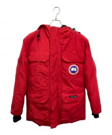 CANADA GOOSE（カナダグース）の古着「ダウンジャケット」｜レッド