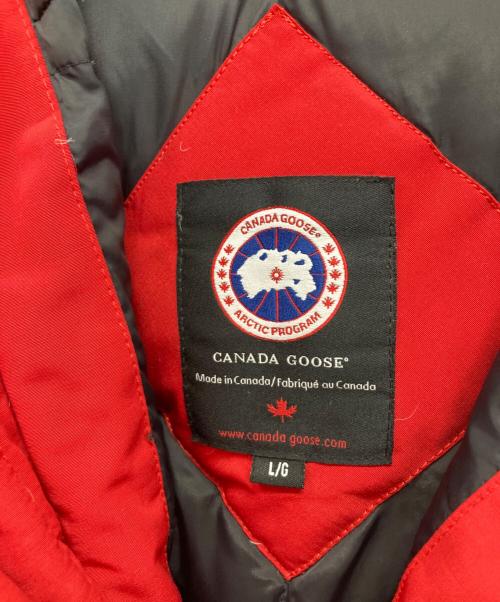 CANADA GOOSE（カナダグース）CANADA GOOSE (カナダグース) ダウンジャケット レッド サイズ:SIZE Lの古着・服飾アイテム