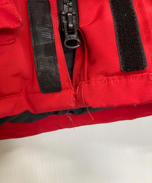 CANADA GOOSE（カナダグース）CANADA GOOSE (カナダグース) ダウンジャケット レッド サイズ:SIZE Lの古着・服飾アイテム