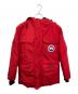 CANADA GOOSE（カナダグース）の古着「ダウンジャケット」｜レッド
