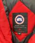 中古・古着 CANADA GOOSE (カナダグース) ダウンジャケット レッド サイズ:SIZE L：25000円