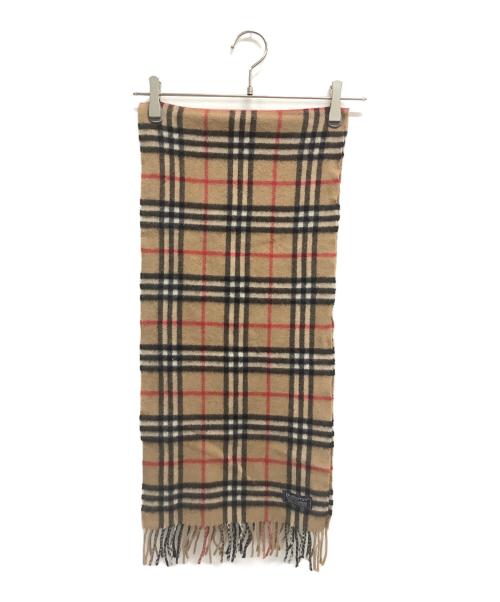 Burberry's（バーバリーズ）Burberry's (バーバリーズ) マフラー ブラウンの古着・服飾アイテム