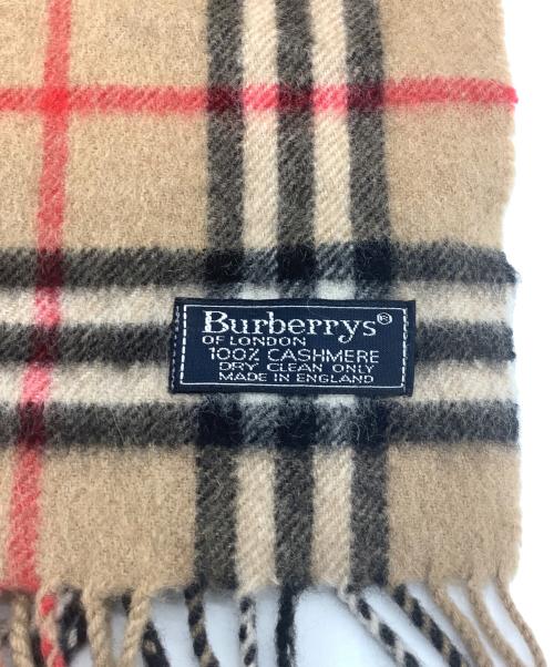 Burberry's（バーバリーズ）Burberry's (バーバリーズ) マフラー ブラウンの古着・服飾アイテム