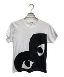 PLAY COMME des GARCONS（プレイコムデギャルソン）の古着「半袖カットソー」｜ホワイト