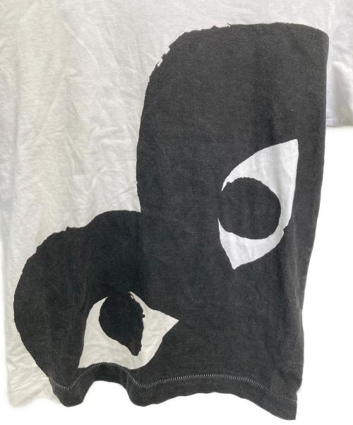 PLAY COMME des GARCONS（プレイコムデギャルソン）PLAY COMME des GARCONS (プレイコムデギャルソン) 半袖カットソー ホワイト サイズ:SIZE XSの古着・服飾アイテム
