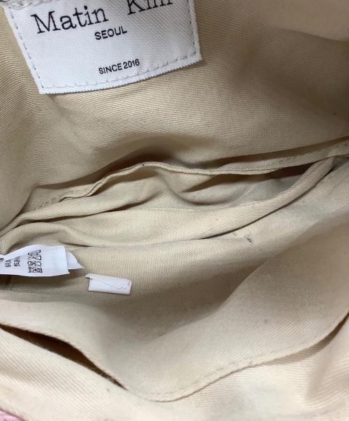 Matin Kim（マーティン・キム）Matin Kim (マーティン・キム) ショルダーバッグ ピンクの古着・服飾アイテム