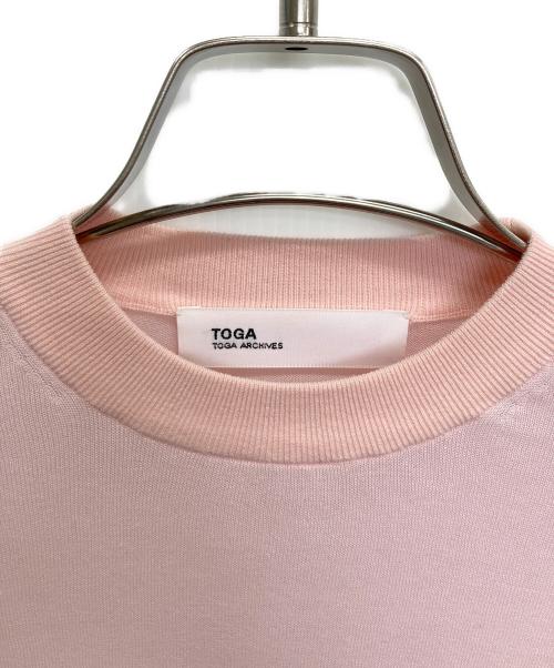 TOGA ARCHIVES（トーガアーカイブス）TOGA ARCHIVES (トーガアーカイブス) 薄手ニット ピンク サイズ:SIZE 36の古着・服飾アイテム