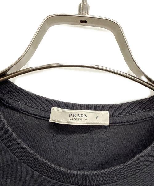 PRADA（プラダ）PRADA (プラダ) 半袖カットソー ブラック サイズ:SIZE Sの古着・服飾アイテム