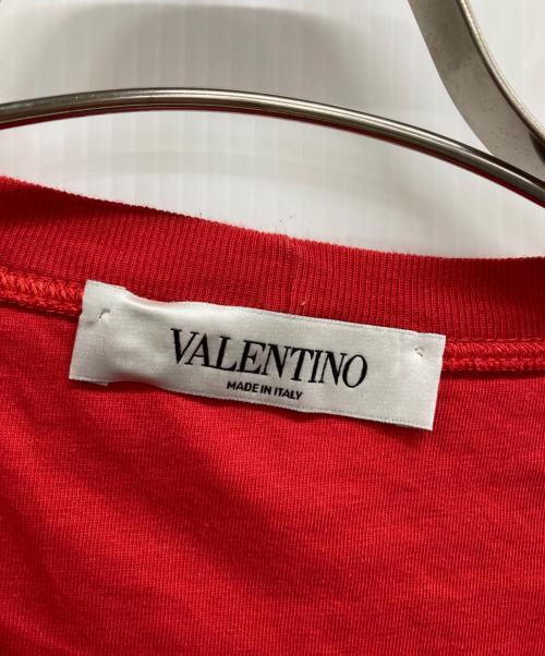 VALENTINO（ヴァレンティノ）VALENTINO (ヴァレンティノ) 半袖カットソー レッド サイズ:不明の古着・服飾アイテム