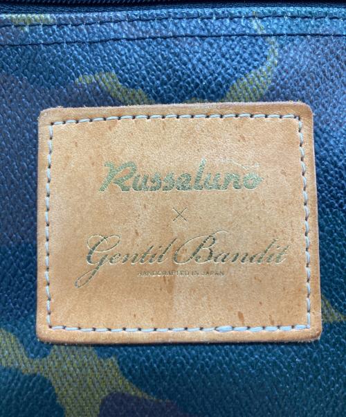 RUSSELUNO（ラッセルノ）RUSSELUNO (ラッセルノ) GENTIL BANDIT (ジャンティバンティ) トートバッグ オリーブの古着・服飾アイテム