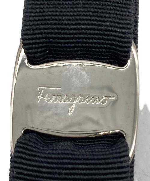 Salvatore Ferragamo（サルヴァトーレ フェラガモ）Salvatore Ferragamo (サルヴァトーレ フェラガモ) バレッタ ブラックの古着・服飾アイテム