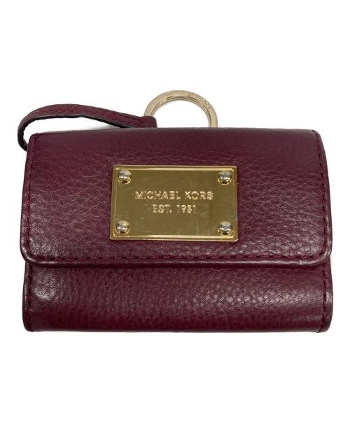 MICHAEL KORS（マイケルコース）MICHAEL KORS (マイケルコース) コインケース パープルの古着・服飾アイテム