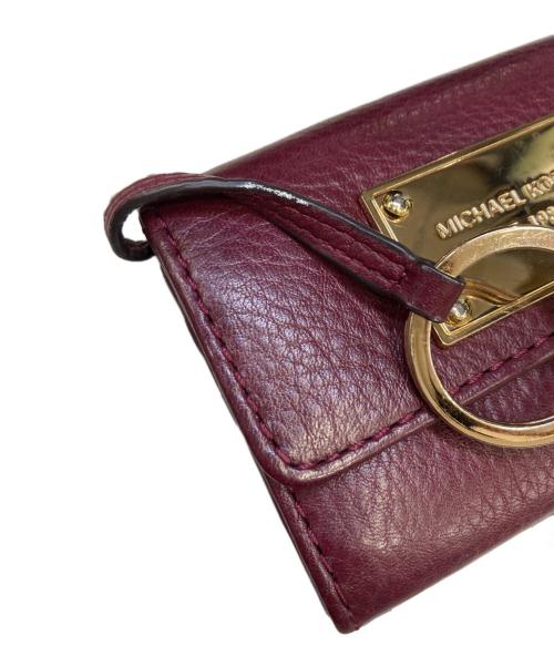 MICHAEL KORS（マイケルコース）MICHAEL KORS (マイケルコース) コインケース パープルの古着・服飾アイテム