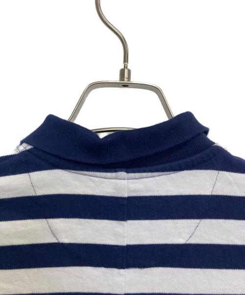POLO RALPH LAUREN（ポロ・ラルフローレン）POLO RALPH LAUREN (ポロ・ラルフローレン) 半袖ワンピース ホワイト×ネイビー サイズ:SIZE Mの古着・服飾アイテム