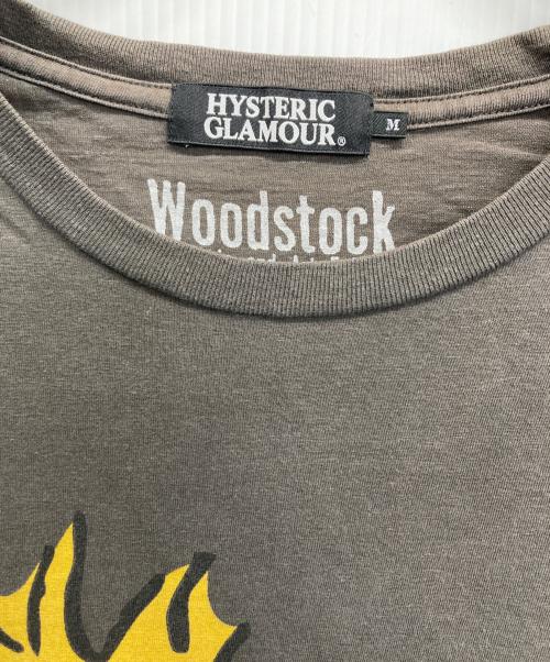 Hysteric Glamour（ヒステリックグラマー）Hysteric Glamour (ヒステリックグラマー) 半袖カットソー グレー サイズ:SIZE Mの古着・服飾アイテム