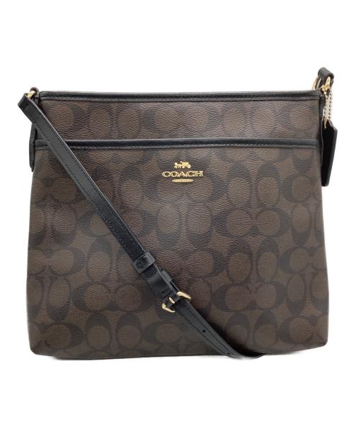 COACH（コーチ）COACH (コーチ) ショルダーバッグ ブラウンの古着・服飾アイテム