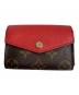 LOUIS VUITTON（ルイ ヴィトン）の古着「カードケース」｜レッド×ブラウン